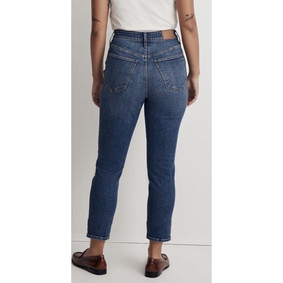 MADEWELL Curvy Perfect Vintage Jeans Manorford Wash: Instacozy Edition 23 NWT - Picture 3 of 13